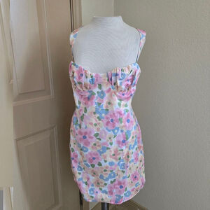 Princess Polly Be mine floral mini dress 12